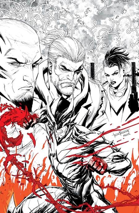 CVR L TYLER KIRKHAM BLACK & WHITE & BLOOD VIRGIN VAR