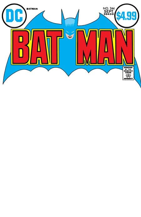 Cover für Batman #244 Facsimile Edition