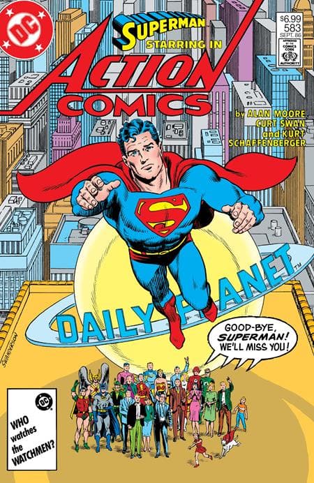 Cover für Action Comics #583 Facsimile