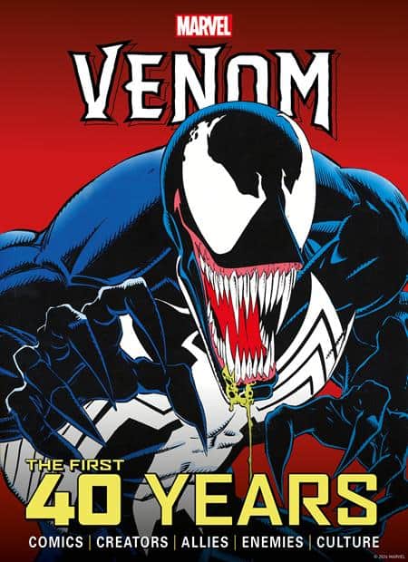 MARVELS VENOM THE FIRST 40 YEARS HC Resolicit Cover