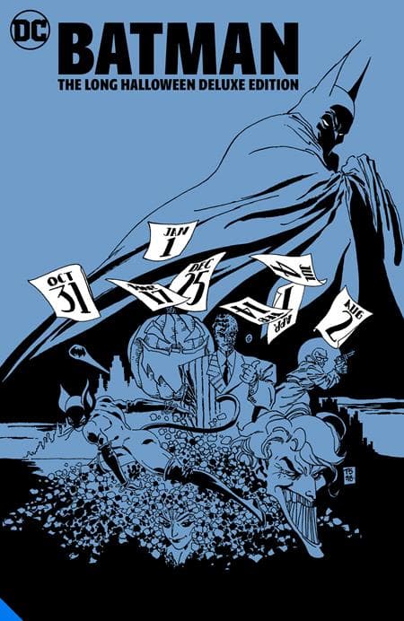 Cover for BATMAN THE LONG HALLOWEEN DELUXE EDITION