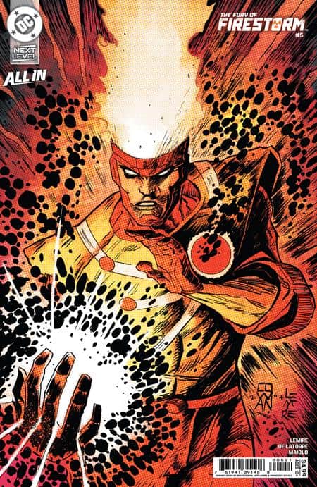 CVR B DENYS COWAN & JEFF LEMIRE CARD STOCK