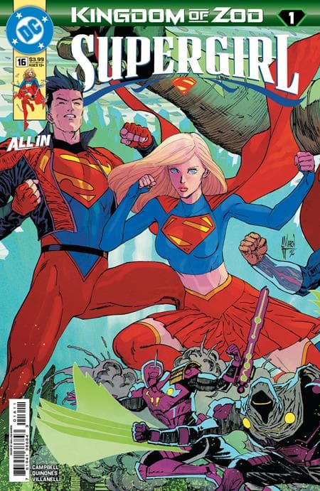 Cover for SUPERGIRL