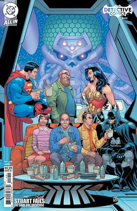 CVR E SEAN IZAAKSE STUART FAILS TO SAVE THE UNIVERSE CARD STOCK