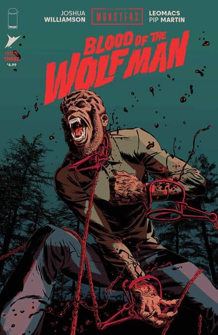 UNIVERSAL MONSTERS BLOOD OF THE WOLF MAN Cover