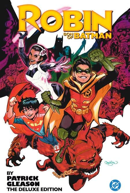 ROBIN SON OF BATMAN BY PATRICK GLEASON THE DELUXE EDITION Cover