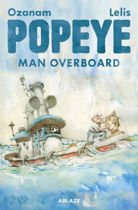 Cover for POPEYE HC MAN OVERBOARD
