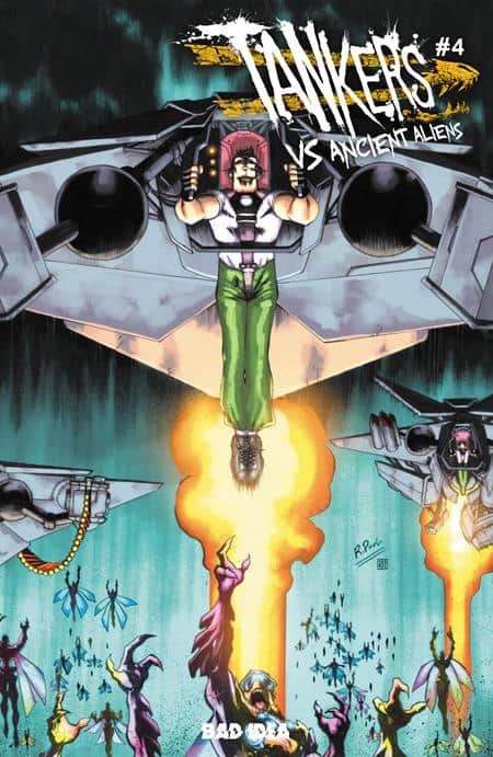 TANKERS VS ANCIENT ALIENS Cover