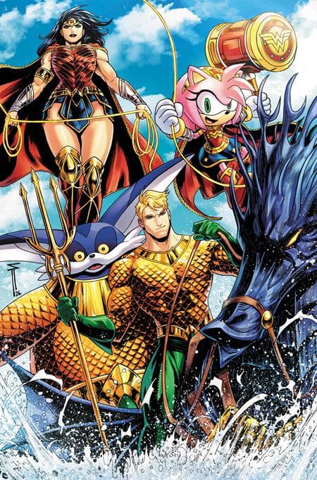 Cover for DC X SONIC THE HEDGEHOG METAL LEGION