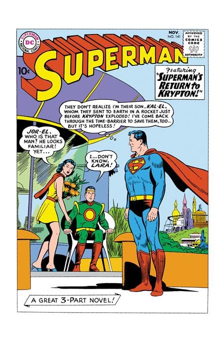 Cover für SUPERMAN #141 FACSIMILE EDITION