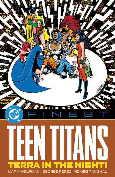 Cover for DC FINEST TEEN TITANS TERRA IN THE NIGHT TP