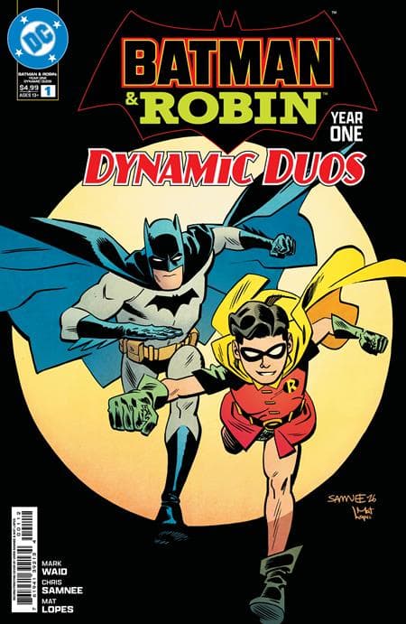 Cover for BATMAN & ROBIN YEAR ONE DYNAMIC DUOS