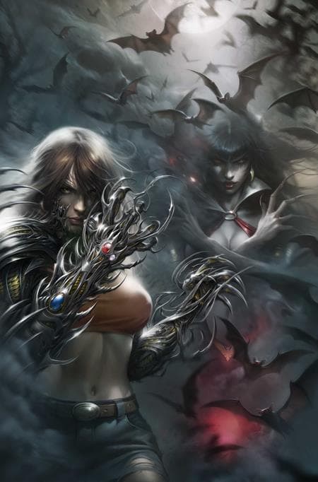 Cover for VAMPIRELLA X WITCHBLADE SPECIAL