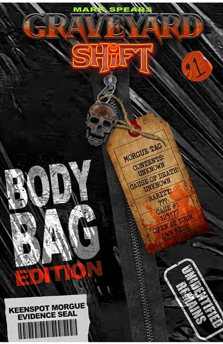 CVR D MARK SPEARS BODY BAG EDITION BLIND BAG WITH BONUS TRADING CARD