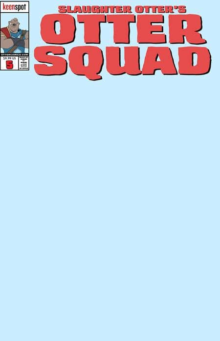 CVR D BABY BLUE BLANK SKETCH COVER BAGGED WITH TRADING CARD