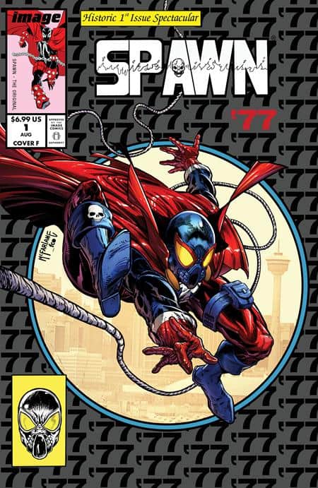 CVR F INC 1:25 TODD MCFARLANE RETRO LOGO