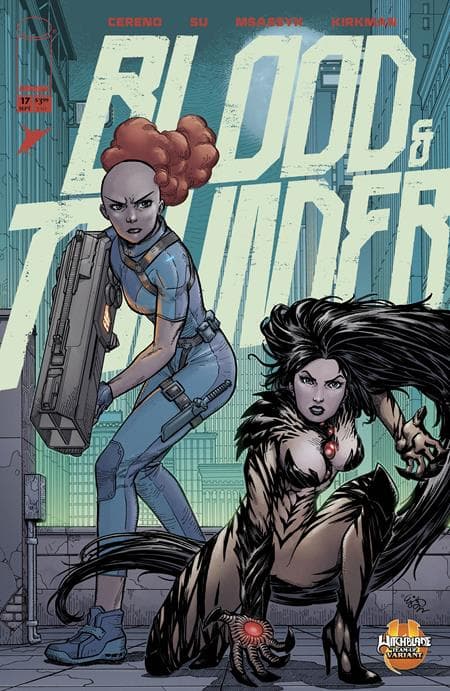 Cover for BLOOD & THUNDER