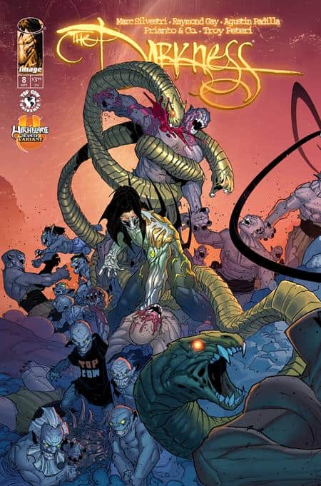 CVR C PAT BOUTIN & STEVE FIRCHOW CONNECTING WITCHBLADE TEAM UP