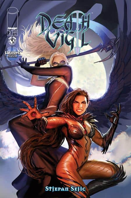 CVR B STJEPAN SEJIC WITCHBLADE TEAM UP