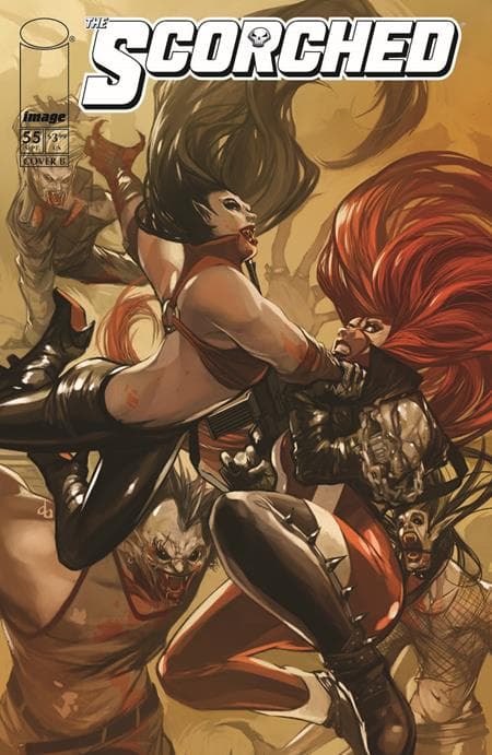Cover for SPAWN SCORCHED