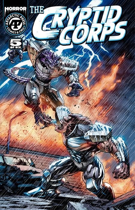 Cover for CRYPTID CORPS