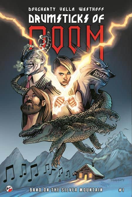DRUMSTICKS OF DOOM BAND ON THE SILVER MOUNTAIN Cover