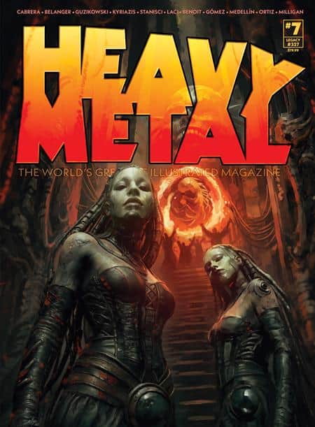 HEAVY METAL MAGAZINE Cover