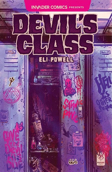 Cover for INVADER COMICS PRESENTS DEVILS CLASS