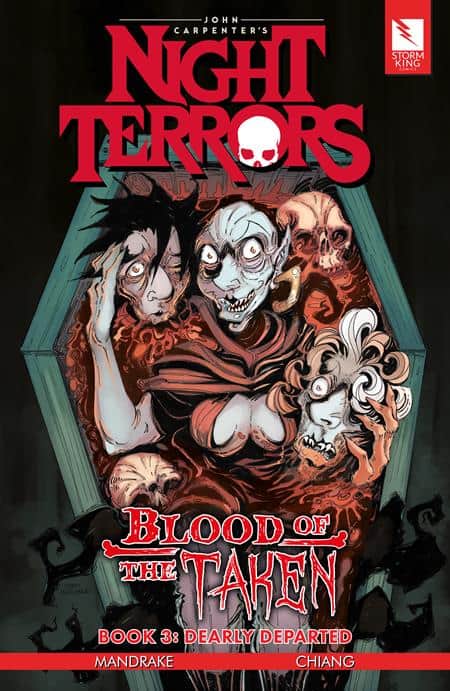 JOHN CARPENTERS NIGHT TERRORS BLOOD OF THE TAKEN TP VOL 03 DEARLY DEPARTED Cover