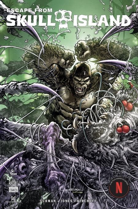 Cover for ESCAPE FROM SKULL ISLAND TP
