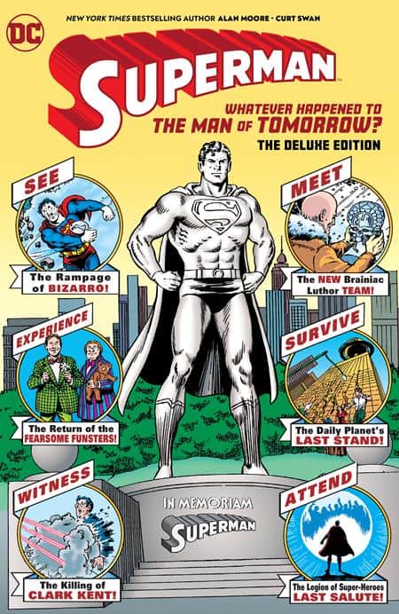 SUPERMAN WHATEVER HAPPENED TO THE MAN OF TOMORROW THE DELUXE EDITION Cover