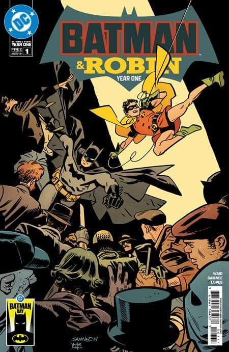 Cover für BATMAN & ROBIN YEAR ONE #1 - BATMAN DAY 2025
