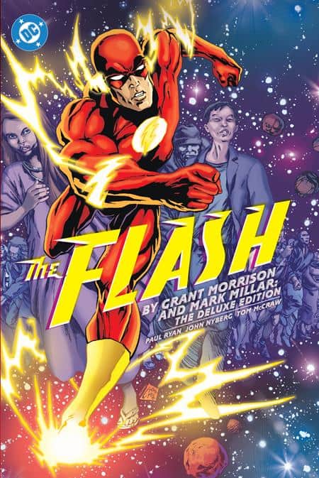 FLASH BY GRANT MORRISON AND MARK MILLAR THE DELUXE EDITION Cover
