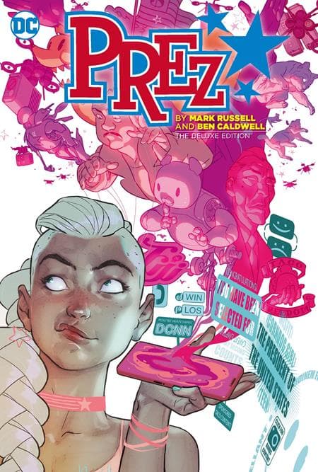 Cover for PREZ BY MARK RUSSELL AND BEN CALDWELL THE DELUXE EDITION