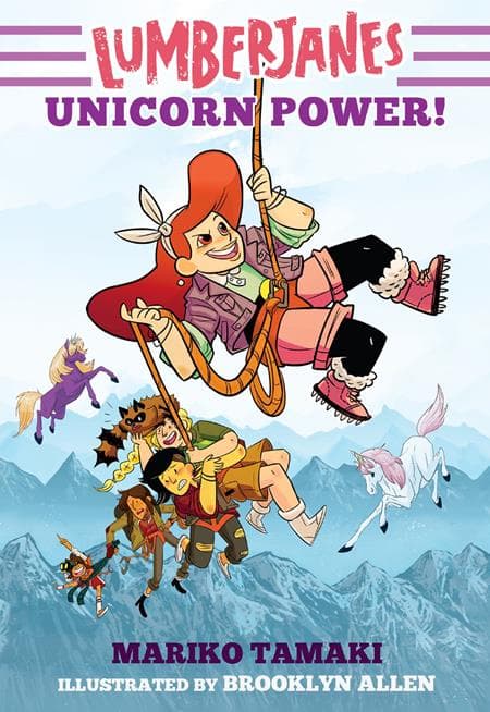Cover für LUMBERJANES ILLUSTRATED NOVEL VOL 01 UNICORN POWER
