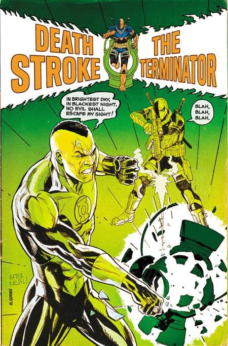 Cover for DEATHSTROKE THE TERMINATOR