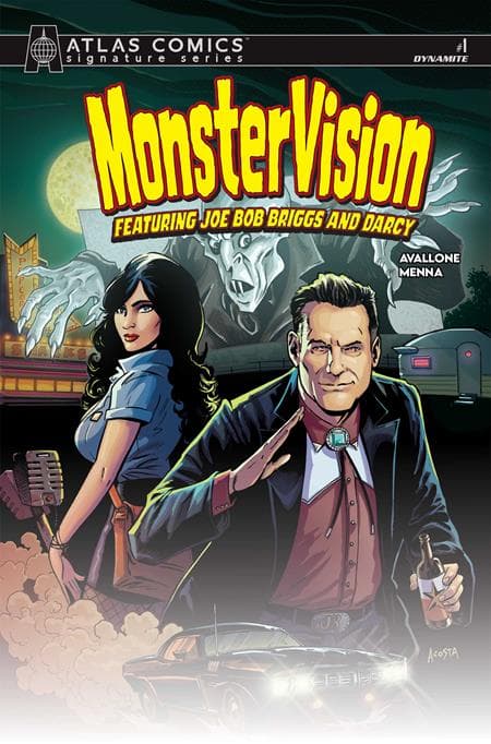 Cover for MONSTERVISION FEATURING JOE BOB BRIGGS AND DARCY