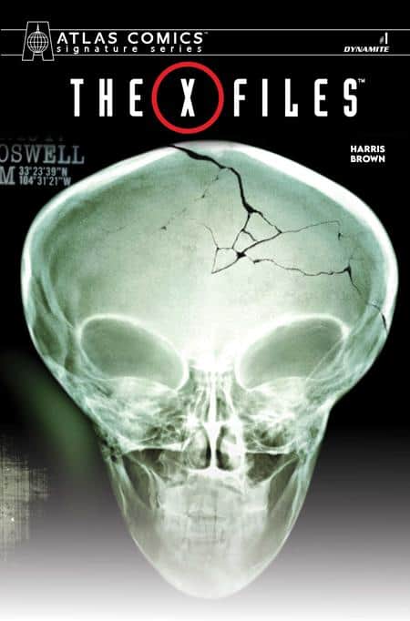 CVR I ROSWELL PHOTO ATLAS EDITION SIGNED BY JOE HARRIS