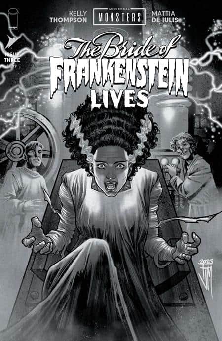 CVR D INC 1:25 FRANCIS MANAPUL CLASSIC HORROR B&W