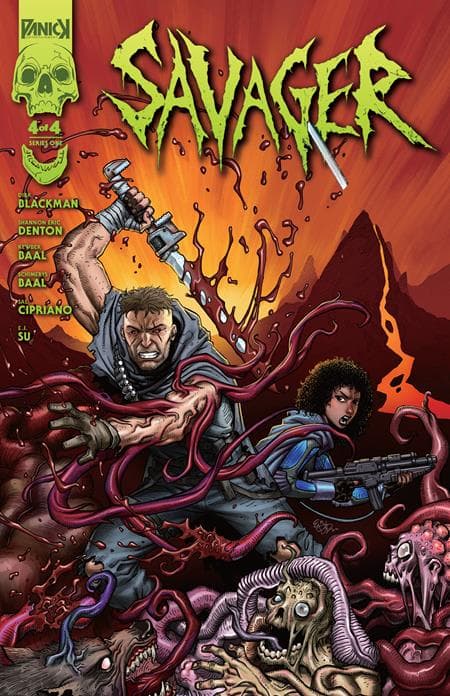 Cover für SAVAGER #4 (OF 4) (MR)