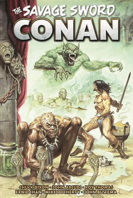 Cover für SAVAGE SWORD OF CONAN THE ORIGINAL COMICS OMNIBUS HC VOL 13