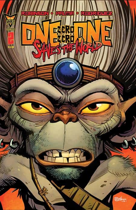 ONE ZERO ZERO ONE SAVES THE WORLD Cover