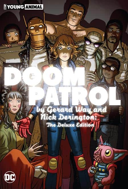 DOOM PATROL BY GERARD WAY AND NICK DERINGTON THE DELUXE EDITION Cover