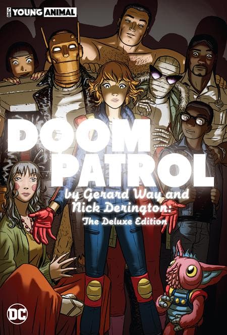 Cover for DOOM PATROL BY GERARD WAY AND NICK DERINGTON THE DELUXE EDITION