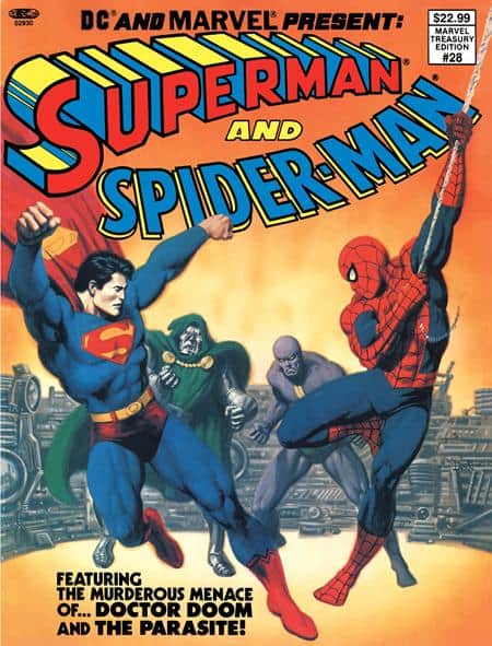 FACSIMILE EDITION CVR C JOHN ROMITA SR & BOB LARKIN FOIL VAR