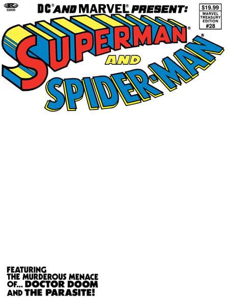Cover für DC and Marvel Present Superman and Spider-Man (Marvel Treasury Edition #28)