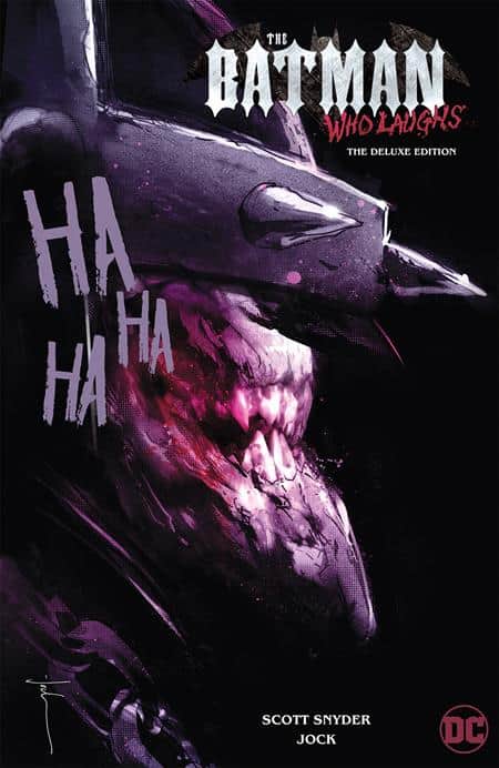 THE BATMAN WHO LAUGHS THE DELUXE EDITION Cover