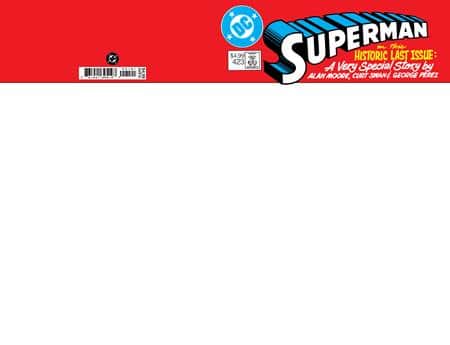 FACSIMILE EDITION CVR C BLANK CARD STOCK VAR (WHATEVER HAPPENED TO THE MAN OF TOMORROW PART 1 OF 2)
