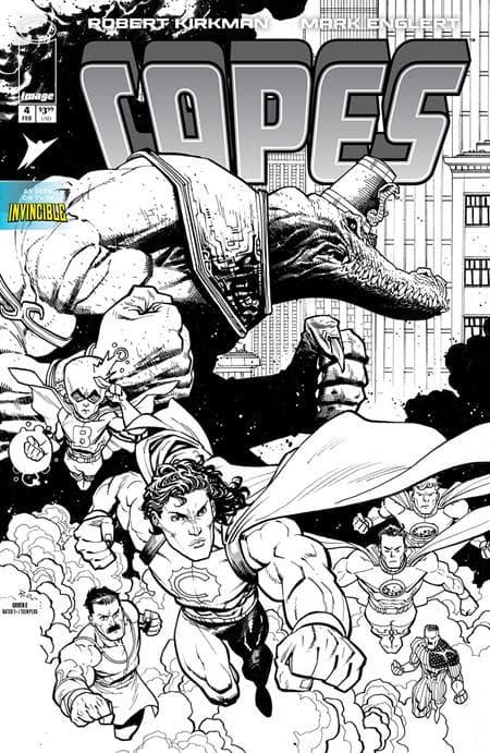 Cover for Invincible Universe Capes