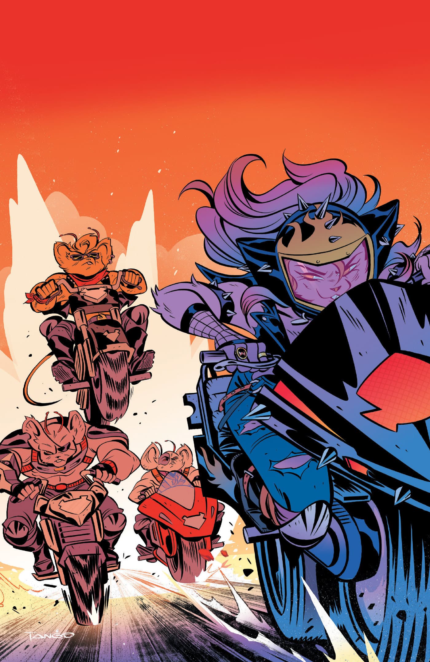 Cover for Biker Mice from Mars: Scorch
